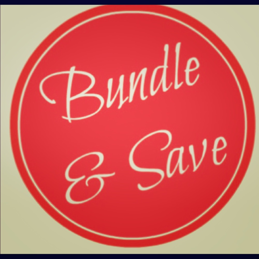 Bundle items then make me an offer!!!